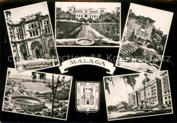Malaga Andalucia Catedral Ayuntomiento Alcazaba Plaza de
