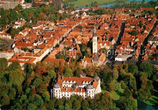 Celle Niedersachsen Schloss historischer Stadtkern Fliegera