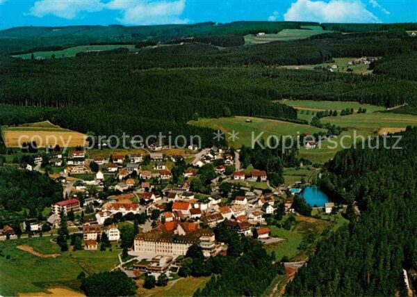 Friedenweiler Höhenluftkurort Schwarzwald Fliegeraufn