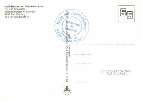 Bad Driburg Cafe Restaurant Sachsenklause Ruine – Bild 2