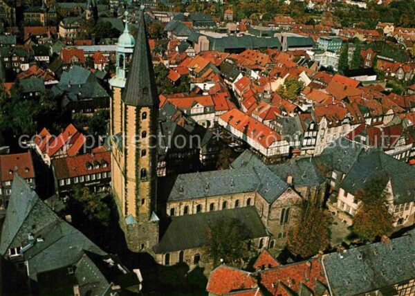 Goslar Marktkirche Fliegeraufnahme