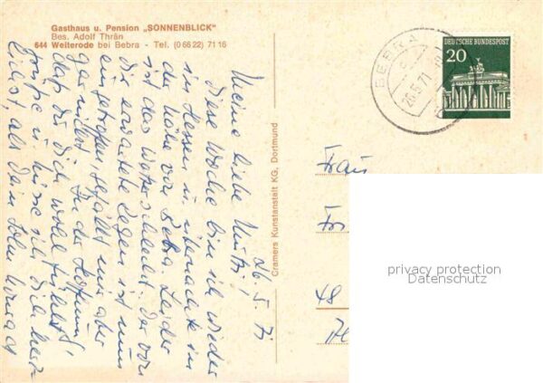 Weiterode Gasthaus Pension Sonnenblick – Bild 2