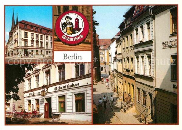 Berlin Gaststätte Zur Rippe Nikolaikirchplatz