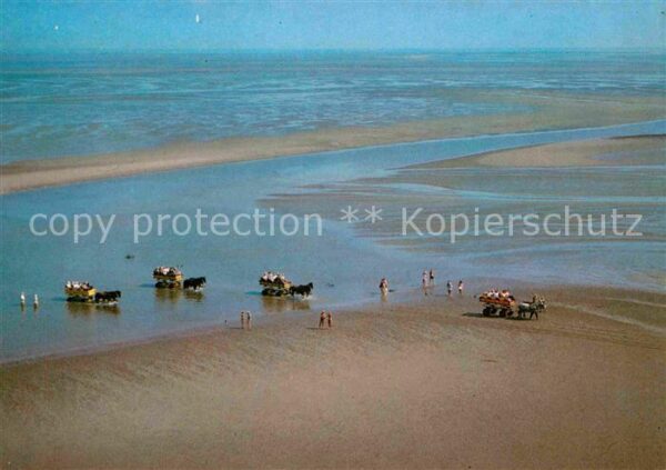Cuxhaven Nordseebad Prieldurchfahrt auf dem Weg von Duhnen