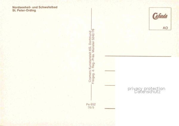 St Peter-Ording Nordseeheilbad Schwefelbad Fliegeraufna – Bild 2