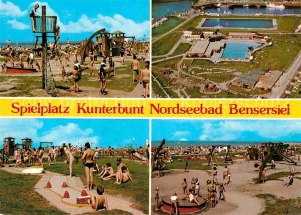 Bensersiel Spielplatz Kunterbunt Minigolf Fliegera