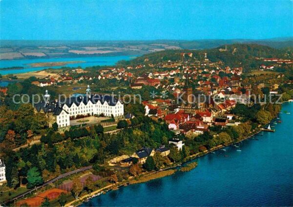 Ploen See Schloss Fliegeraufnahme
