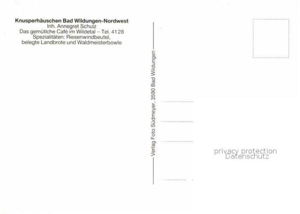 Bad Wildungen Knusperhäuschen Cafe im Wildetal – Bild 2