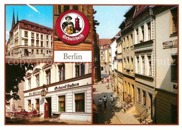 Berlin Gaststätte Zur Rippe Nikolaikirchplatz