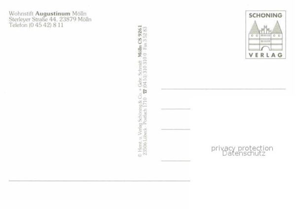 Moelln Lauenburg Fliegeraufnahme Wohnstift Augustinum Se – Bild 2