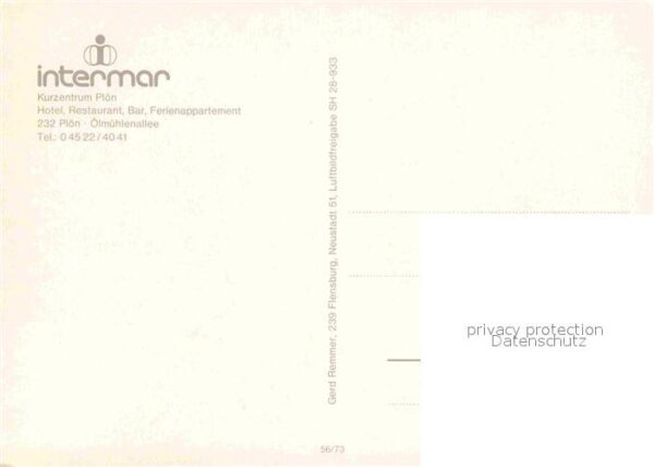 Ploen See Intermar Kurzentrum Restaurant Fliegera – Bild 2