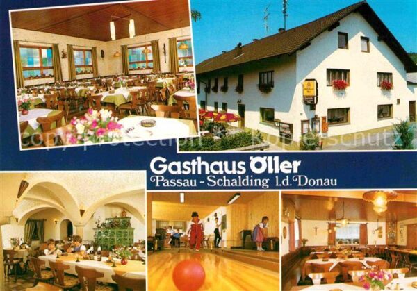 Schalding Passau Gasthaus Öller Kegelbahn