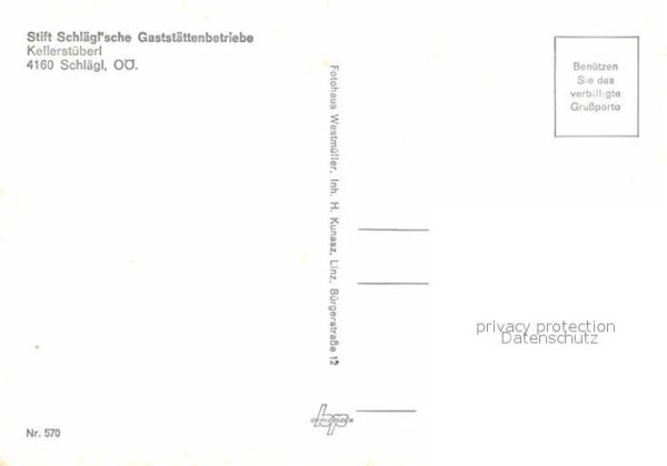 Schlaegl Kellerstüberl Stift Schlägl'sche Gastst – Bild 2
