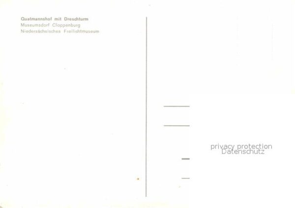 Cloppenburg Quatmannshof mit Dreschturm Museumsdorf – Bild 2