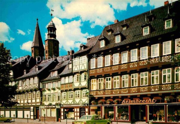 Goslar Am Schuhhof Fachwerkhäuser