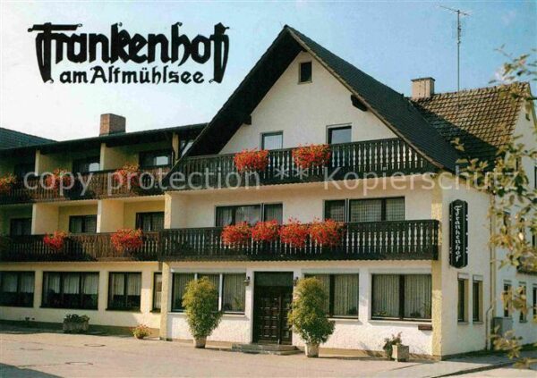 Streudorf Mittelfranken Gasthof Frankenhof am Altmühlsee