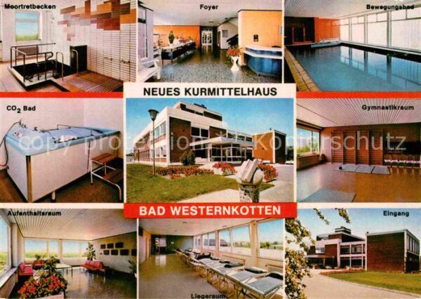 Bad Westernkotten Kurmittelhaus Moortretbecken Foyer Bewe