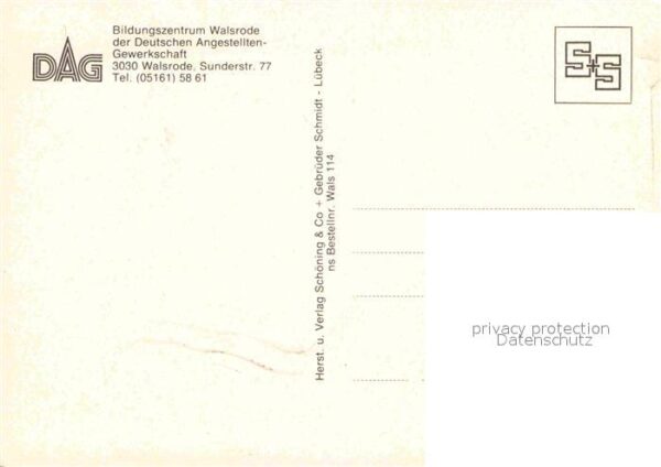 Walsrode Lueneburger Heide Bildungszentrum der DAG Saal – Bild 2