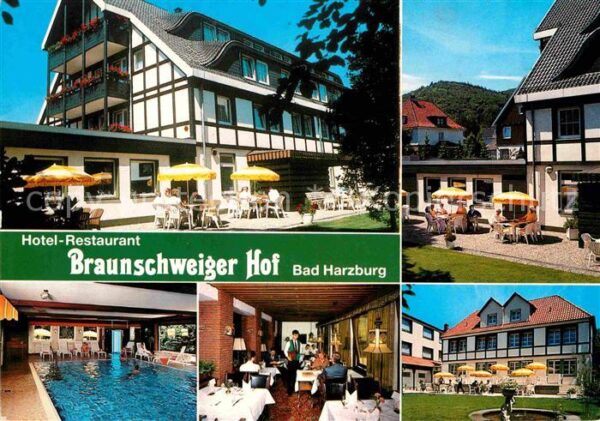 Bad Harzburg Braunschweiger Hof Terrasse Hallenbad G