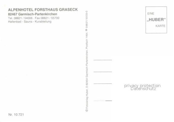 Garmisch-Partenkirchen Alpenhotel Forsthaus Graseck – Bild 2
