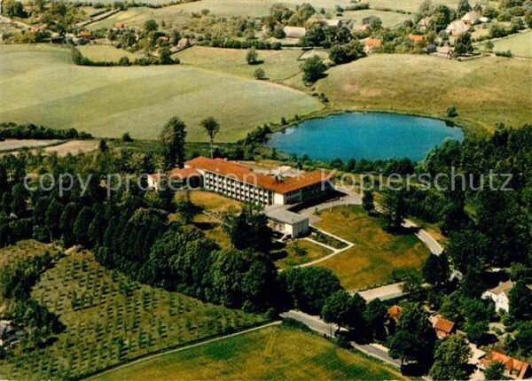 Holsteinische Schweiz Sanatorium Hängebarghorst Fliegeraufnah