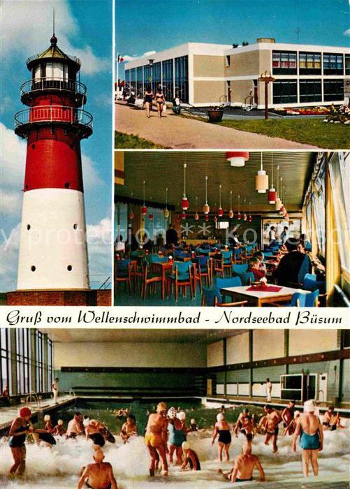 Buesum Nordseebad Wellenschwimmbad Gastraum Leuchtturm