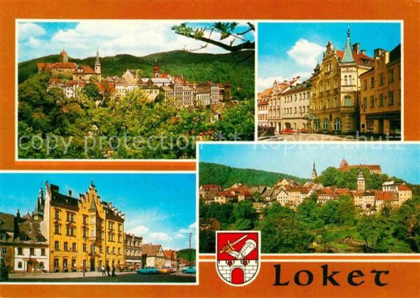 Loket Mestska pamatkova rezervace Mesto vznik
