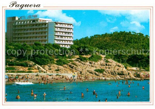 Paguera Mallorca Islas Baleares Playa de Tora Vista parcial