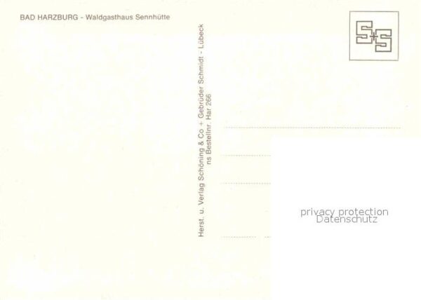 Bad Harzburg Waldgasthaus Sennhütte – Bild 2