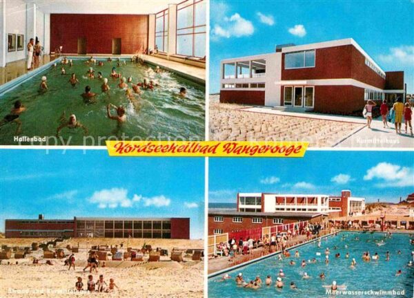 Wangerooge Nordseebad Hallenbad Strand Kurmittelhaus Meerwass