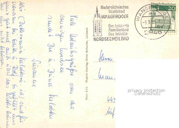 Wangerooge Nordseebad Hallenbad Strand Kurmittelhaus Meerwass – Bild 2