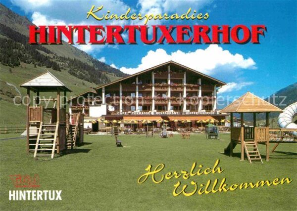 Hintertux Zillertal Hotel Hintertuxerhof Kinderspielplatz