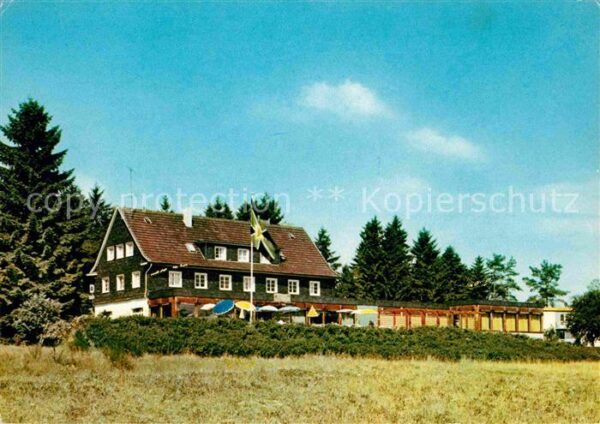 Marienheide VdH Waldhotel Cafe an der Brucher Talsp
