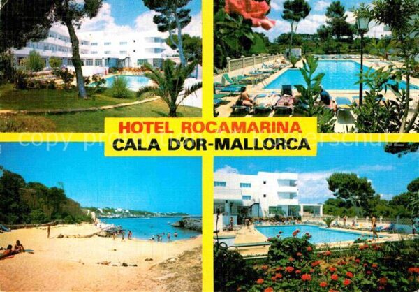 Cala d Or Hotel Rocamarina Swimming Pool Strand
