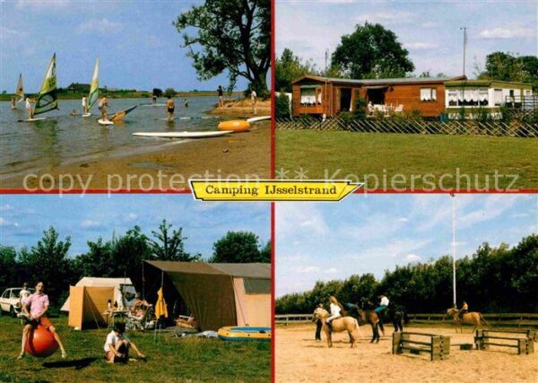 Drempt Camping Ijsselstrand Bungalows Windsurf