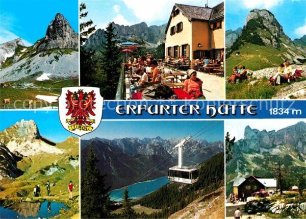 Erfurterhuette Sonnenterrasse Wandern Alpenpanorama Be