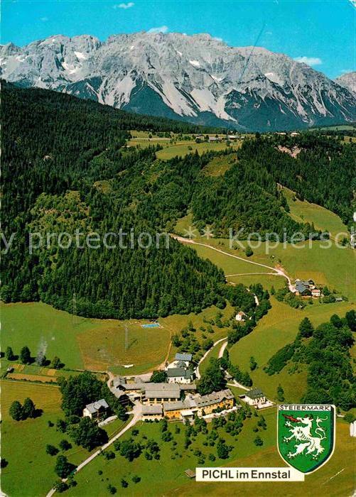 Pichl Ennstal Sommerfrische Fliegeraufnahme