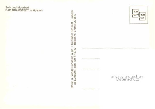Bad Bramstedt Solbad Moorbad Kurhaus Fliegeraufnahme – Bild 2