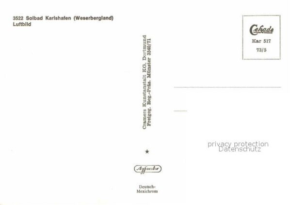 Bad Karlshafen Weserbergland Fliegeraufnahme – Bild 2