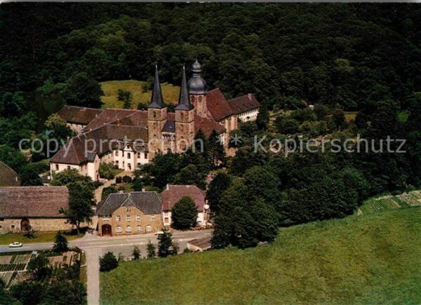 Marienmuenster Ehemalige Abteikirche Fliegeraufnahme