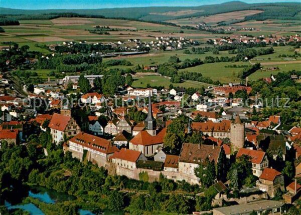 Schlitz Burgenstadt Altstadt Fliegeraufnahme