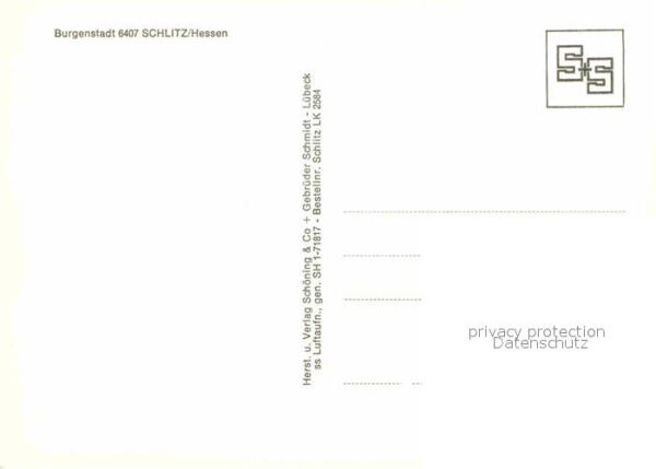 Schlitz Burgenstadt Altstadt Fliegeraufnahme – Bild 2