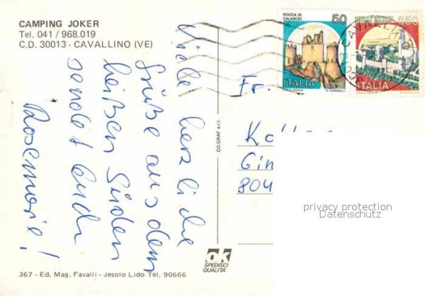 Cavallino Venezia Camping Joker Strand Bungalows Swimming – Bild 2