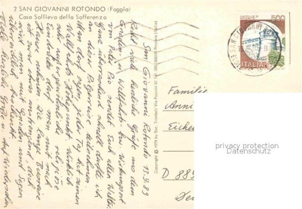 San Giovanni Rotondo Casa Sollievo della Sofferenza – Bild 2