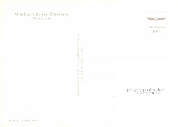 Miesbach Fliegeraufnahme – Bild 2
