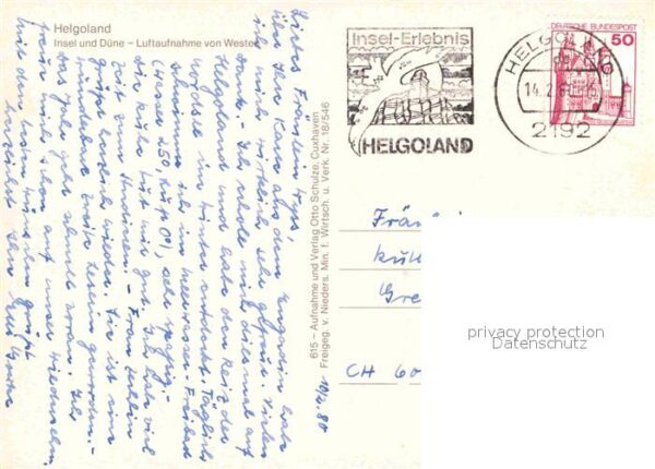 Helgoland Insel und Düne Fliegeraufnahme – Bild 2
