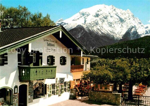 Ramsau Berchtesgaden Berggasthof Pension Zipfhäusl Sahneglet