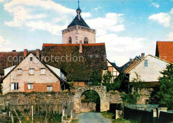 Neukirchen Knuellgebirge Altes Stadttor Katertor