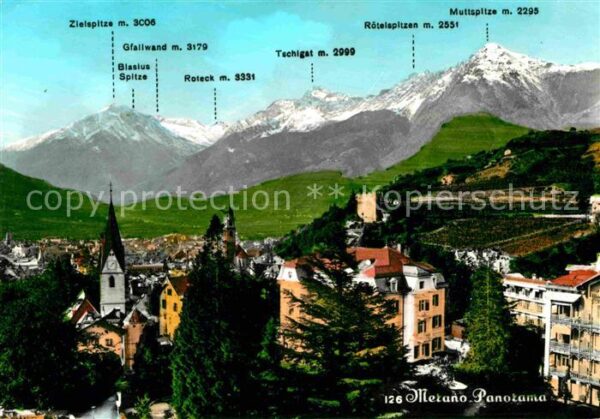 Merano Meran Panorama