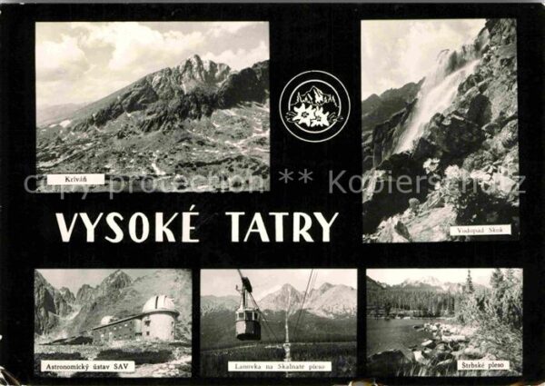 Vysoke Tatry Krivan Vodopad Skok Astronomicky ustav